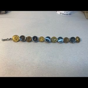 Religious faith bracelet